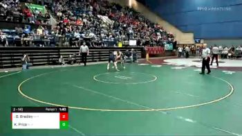 2 lbs Champ. Round 1 - Daniel Bradley, Appomattox vs Kevin Price, Bluestone High School