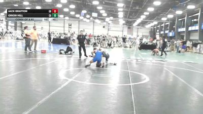 138 lbs Consi Of 8 #1 - Jack Bratton, OH vs Orion Hill, CA