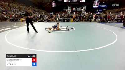 110 lbs Cons 32 #2 - Andi Stephensen, UT vs Kloi Tighe, NJ