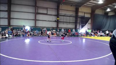 50 lbs Cons. Round 1 - Ashlynn Boyer, Palmyra Youth Wrestling Club vs Adalyn Albavera, Built By Brunson