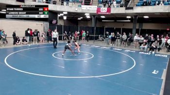 135 lbs Cons. Round 4 - London Grant, Unattached vs Dyani Torres, Unattached