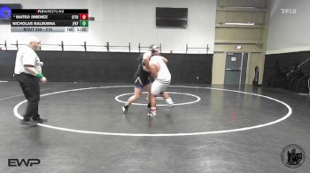 215 lbs Champ. Round 2 - Nicholas Balbuena, John F Kennedy -Fremont vs Mateo Jimenez, St Francis