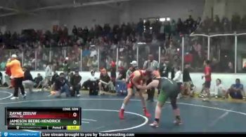 158 lbs Cons. Semi - Zayne Zeeuw, Lowell WC vs Jameson Beebe-Hendrickson, Pine River Youth WC