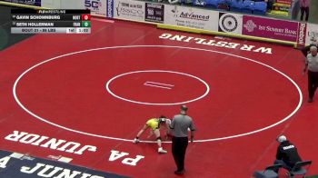 89 lbs Round Of 64 - Gavin Schownburg, North Allegheny vs Seth Hollerman, Franklin