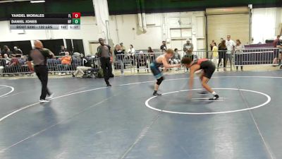 132 lbs Consi Of 32 #2 - Yandel Morales, FL vs Daniel Jones, NY