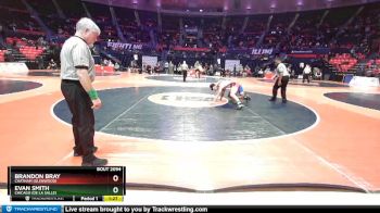 2A 195 lbs Champ. Round 1 - Evan Smith, Chicago (De La Salle) vs Brandon Bray, Chatham (Glenwood)