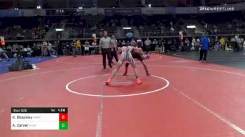 133 lbs Consolation - Kyle Shockley, Marksmen Wrestling Club vs Ashtin Carver, Midwest Royals