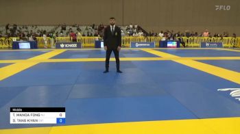 TITAN MANOA FONG vs DEREK TANG KIYAN 2023 IBJJF Jiu-Jitsu CON International