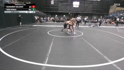 174 lbs Semifinal - Leonardo Galasso, Arizona Christian University vs Tate Picklo, Oklahoma City