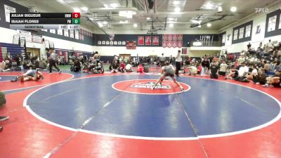 108 lbs Semifinal - Isaiah Flores, Pounders WC vs Julian Bigueur, Big Mentality WC