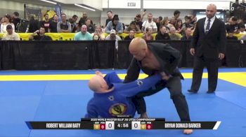 Bryan Donald Barker vs Robert William Baty 2025 World Master IBJJF Jiu-Jitsu Championship