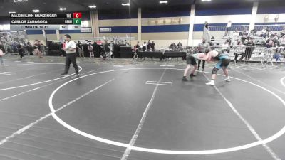 190 lbs Consi Of 16 #2 - Maximilian Munzinger, The 300 vs Carlos Zaragoza, Brawley Wr Ac