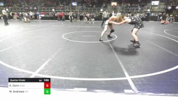 163 lbs Quarterfinal - Keaton Dunn, Beebe Badgers vs Mac Andrews, Florida National Team