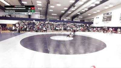 125 lbs Champ. Round 2 - Tank Spelta, Gettysburg vs Rocco Monteferrante, Alvernia