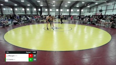 113 lbs Round 5 (8 Team) - Conley Evans, Box Elder vs Jaxon Morgan, Bear River