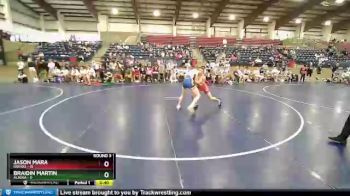 145 lbs Round 3 (10 Team) - Jason Mara, Idaho2 vs Braidin Martin, ALASKA