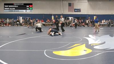 165 lbs Consi Of 8 #1 - Troy Moscatelli, Southern Maine vs BRENT ALLAIN, Plymouth