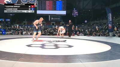 285 lbs Cons. Rd Of 16 - Clayton Shipley, Ohio vs Xander Rose, Colorado