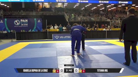 Tetiana Hul vs Isabella Sophia De La Cruz 2025 Pan Kids Jiu-Jitsu IBJJF Championship