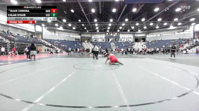 197 lbs Cons. Round 4 - Elias Corona, Southern Oregon vs Calan Staub, Unattached Mt Olive
