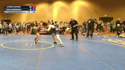 175 lbs 1st Place Match - Layden Acevedo, Parabellum Wrestling Academy vs Teag Sanderson, M2