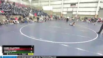 71 lbs Round 2 (4 Team) - Trystyn Ashby, Utah Black vs Casen Villastrigo, Warriors Of Christ