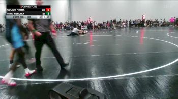 129 lbs Champ. Round 1 - Sinai Hendrix, Treehouse Wrestling Academy vs Colton **Atha, Gamehouse Training Center