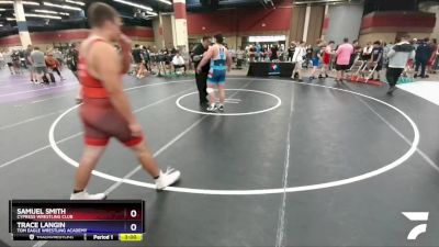 285 lbs Cons. Round 2 - Samuel Smith, Cypress Wrestling Club vs Trace Langin, Tom Eagle Wrestling Academy