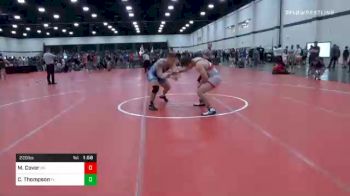 220 lbs Consolation - Mason Cover, OH vs Chase Thompson, FL