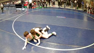 125 lbs Cons. Sub-semis - Kolson Thurmon, Team Grand Valley Elite vs Jayden DeOcampo, Idaho Gold