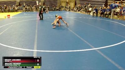 55 lbs Finals (8 Team) - Brooks Reinert, Watertown-Mayer vs Brady Jakubiec, Rocori