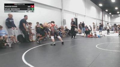 190 lbs Rr Rnd 3 - Hudson Baker, Ohio Hammers - BK8E vs Dylan Reithmayr, Team Gotcha - BK8E