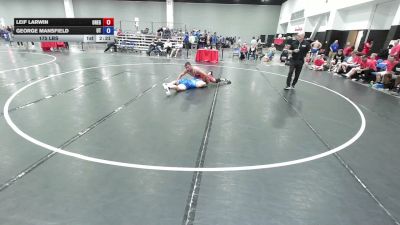 175 lbs Leif Larwin, Team Oregon vs George Mansfield, Team Utah