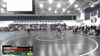 190 lbs Cons. Round 6 - Luke Salcido, Villa Park vs Cameron Levine, Aliso Niguel
