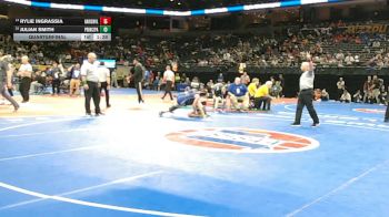 135 Class 1 lbs Quarterfinal - Rylie Ingrassia, Harrisonville vs Julian Smith, Principia