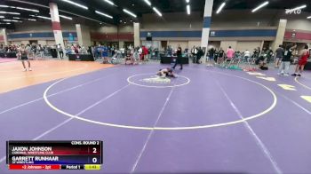 106 lbs Cons. Round 2 - Jaxon Johnson, Cardinal Wrestling Club vs Garrett Runhaar, 3F Wrestling