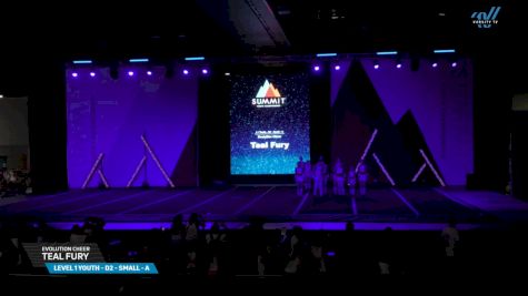 Evolution Cheer - Teal Fury [2025 L1 Youth - D2 - Small - A Day 1] 2025 The Youth Summit