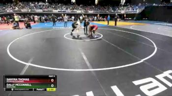 5A - 215 lbs Semifinal - Samyra Thomas, Houston Kashmere vs Dally McConnell, Bushland