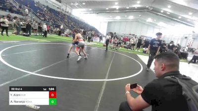 98 lbs Rr Rnd 4 - Yazan Alani, DUB Wrestling vs Anthony Naranjo, Mohave WC