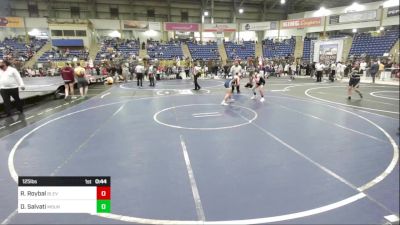 125 lbs 3rd Place - Rocky Roybal, Blevins Middle School vs Deigen Salvati, Mount Garfield Middle School