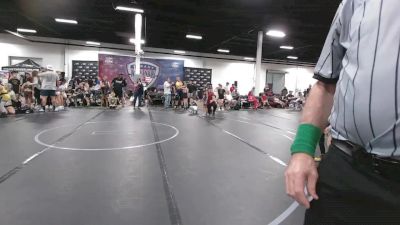 52 lbs Round 3 - Chance Myers, Mayfield Mat Academy vs Gabriel Downey, Unattached