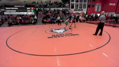144 lbs Cons. Round 6 - Isaac Mayora, Lombard (MONTINI) vs Luke Banas, New Lenox (PROVIDENCE CATHOLIC)