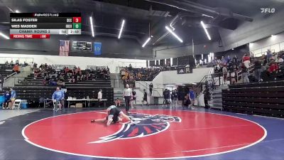 165 lbs Champ. Round 2 - Wes Madden, Oklahoma City vs Silas Foster, Southeast Community College