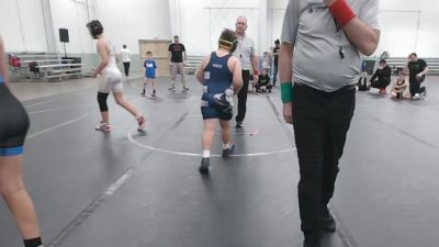 135 lbs Round 7 (8 Team) - Haydon Meyers, CTWHALE Blue vs Leiland White, Neighborhood Wrestling