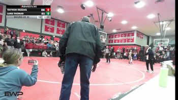 195 lbs Round Of 32 - Tayvion Rezzaq, Memorial Middle School vs Luke Thomas, McAlester