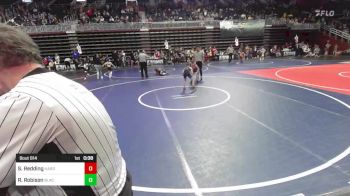 58 lbs Quarterfinal - Sterling Redding, Hardin WC vs Ryder Robison, Black Fox Wr Ac