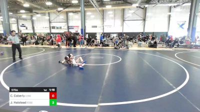 57 lbs Rr Rnd 1 - Cameron Coberly, Lebanon Mat Club vs Jayden Halstead, Roseburg Mat Club