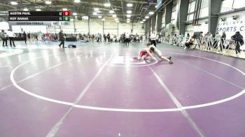 127 lbs Quarterfinal - Austin Pahl, AZ vs Roy Barak, FL
