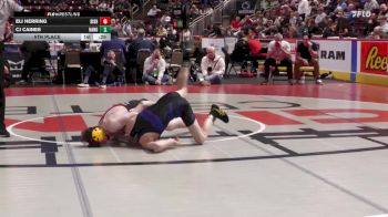 114 lbs 5th Place - Eli Herring, Bishop McCort vs Cj Caines, Hanover Area