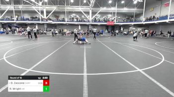 133 lbs Round Of 16 - Domenic Zaccone, Campbell University vs Robert Wright, Air Force Academy